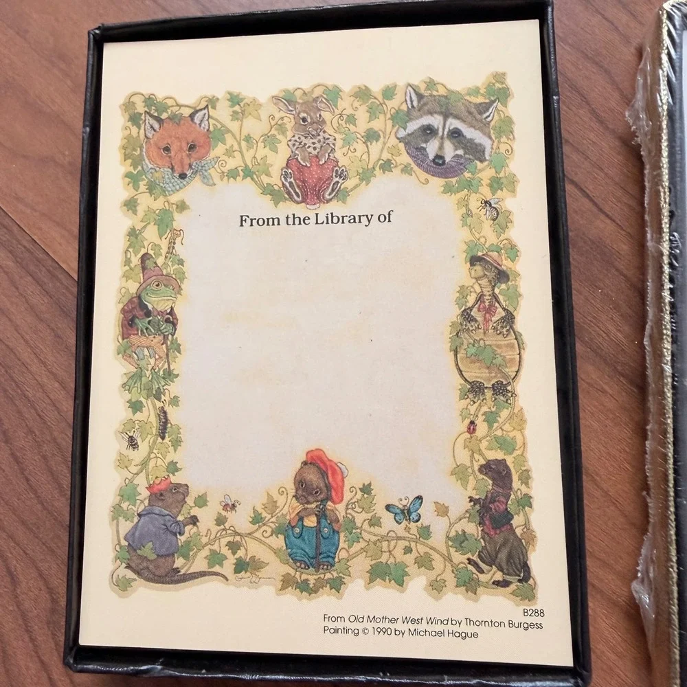 Vintage Antioch Bookplates Michael Hague Mary Engelbreit 2 Boxes NEW